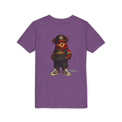 Youth Tee — Urban Bear "Culture" Graphic