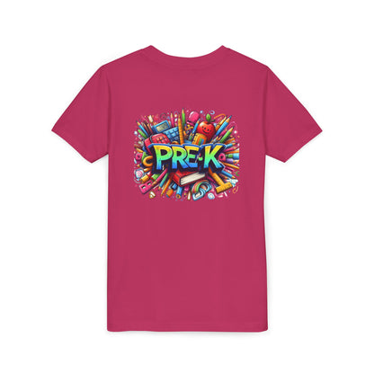 PRE-K Kids Tee — Colorful Back-to-School Pre-K Shirt for Preschoolers