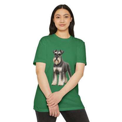 Schnauzer Dog T-Shirt — Realistic Schnauzer Graphic Tee for Dog Lovers