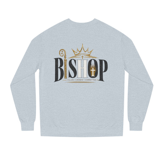 Bishop Crewneck Sweatshirt — Crown & Crosier Church Apparel