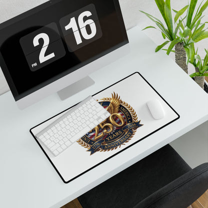 250th Anniversary USA Desk Mat — Patriotic Eagle Mousepad