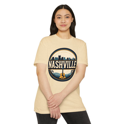 Nashville Skyline Guitar T-Shirt