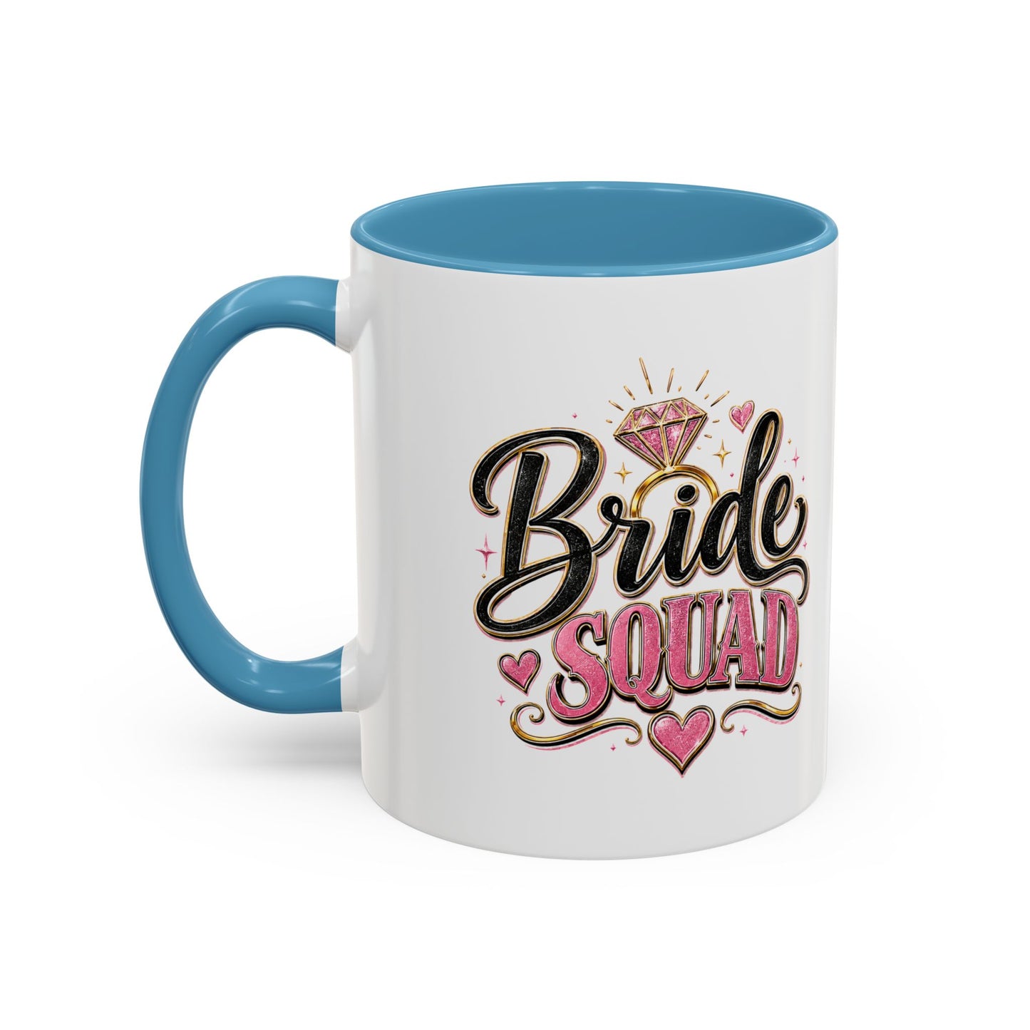 Bride Squad Coffee Mug — Bachelorette Party Gift, Bridal Shower Accent Mug