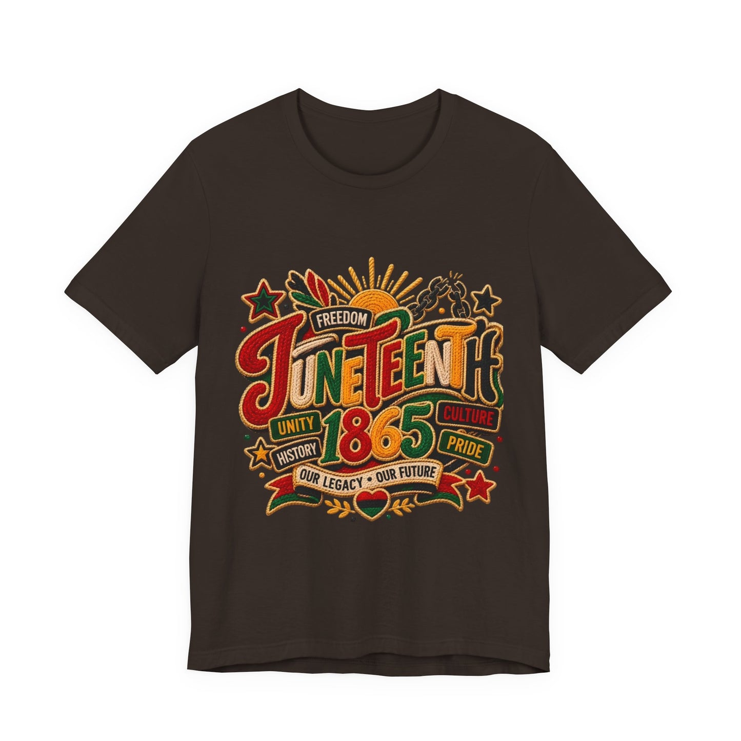 Juneteenth 1865 Celebration T-Shirt — Freedom, Unity & Pride Tee