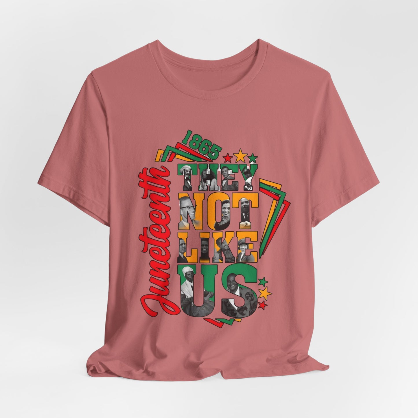 Juneteenth "They Not Like Us" Graphic Tee — Juneteenth Celebration T-Shirt