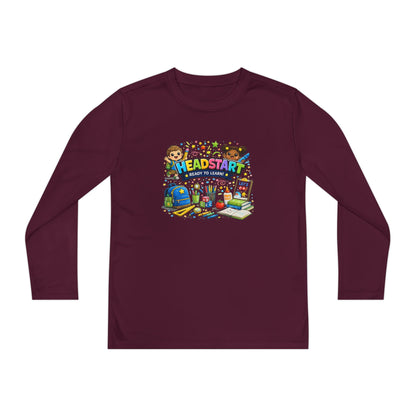 Head Start Kids Long Sleeve Tee — Back-to-School Preschool Shirt