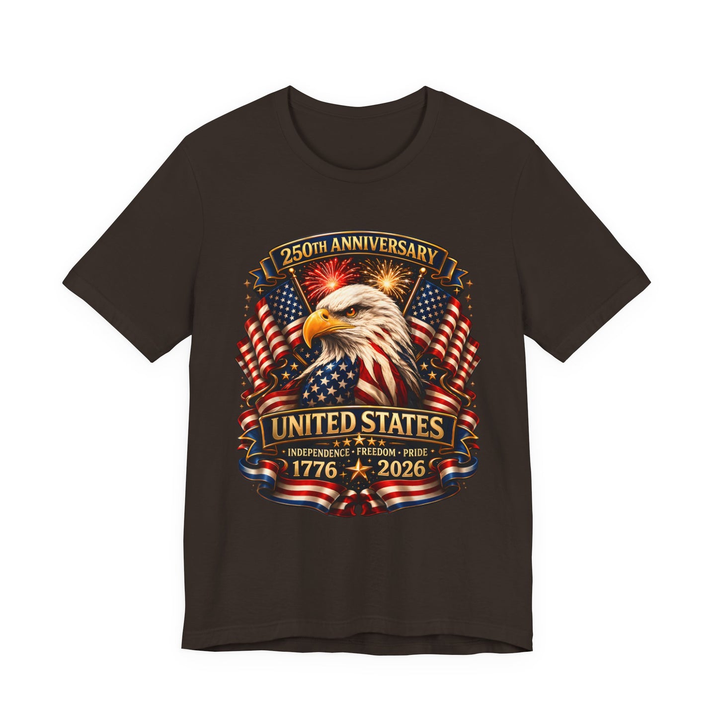 1776–2026 United States 250th Anniversary Eagle T-Shirt