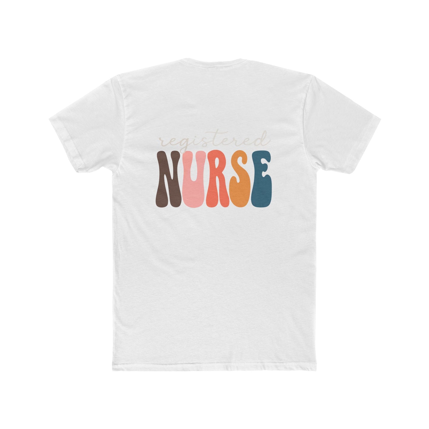 Nurse Retro Bubble Letter T-Shirt