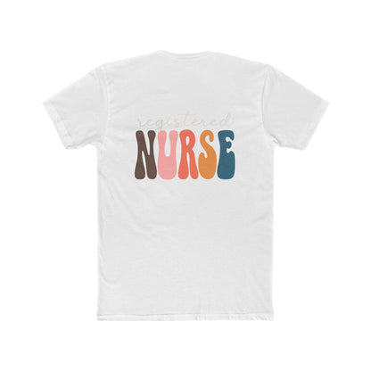 Nurse Retro Bubble Letter T-Shirt