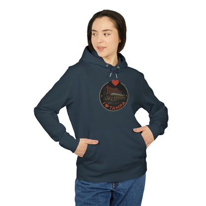 I Heart Tampa Hoodie — Vintage Streetcar Tampa Pullover