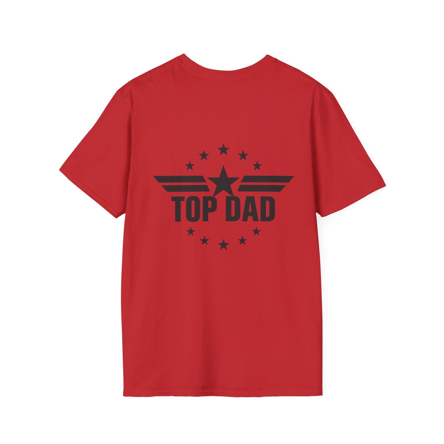 Top Dad T-Shirt — Retro Star Emblem Father's Day Tee