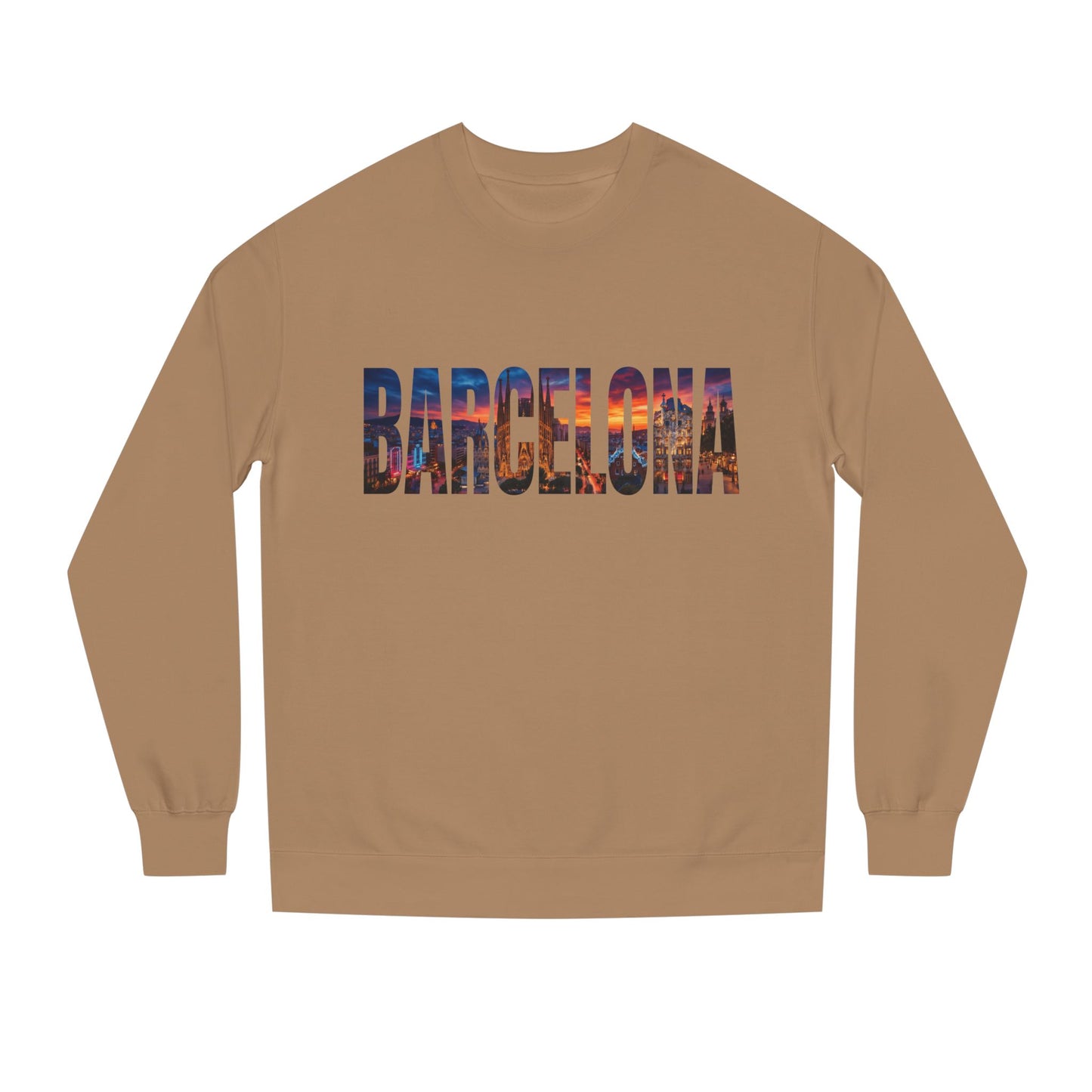 Barcelona Skyline Crewneck Sweatshirt