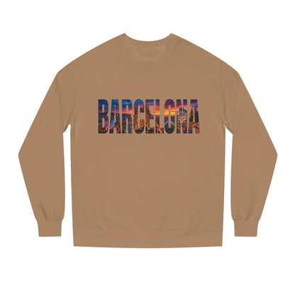 Barcelona Skyline Crewneck Sweatshirt