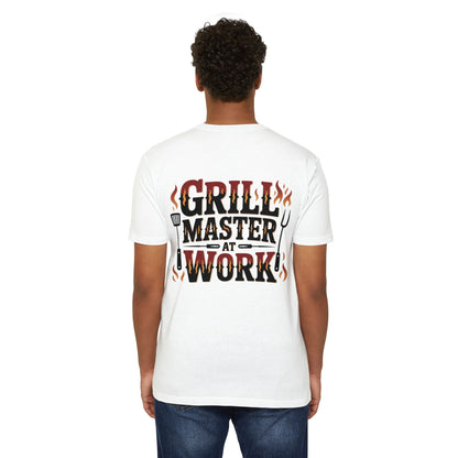 Grill Master at Work T-Shirt — BBQ Chef Funny Dad Gift