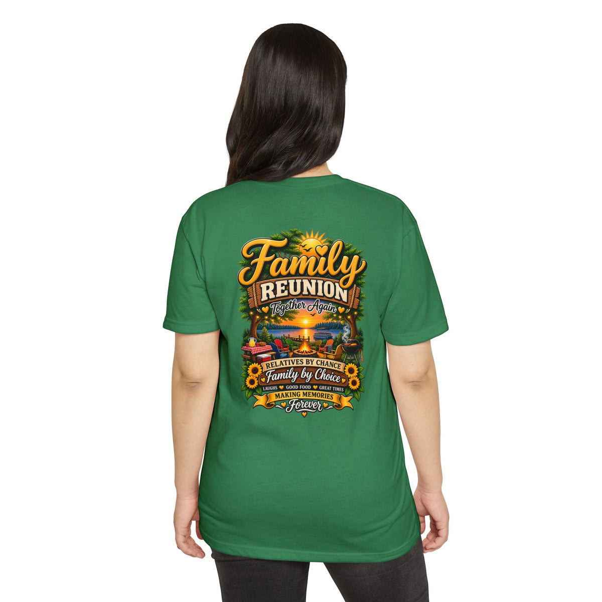 Family Reunion T-Shirt — Relatives by Chance, Family by Choice Graphic Tee