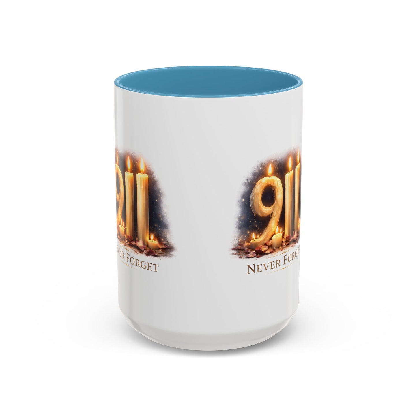 9/11 Never Forget Memorial Coffee Mug