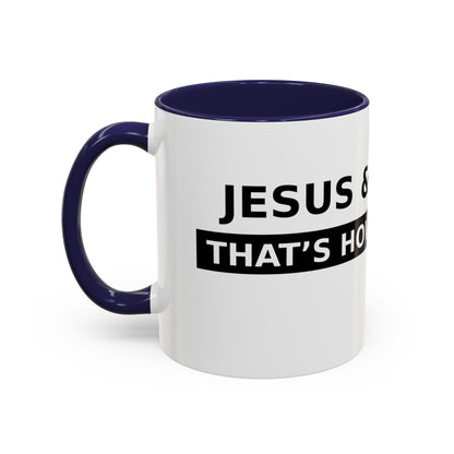 Coffee Mug — 'Caffeine & Insulin: That’s How I Function' Accent Mug