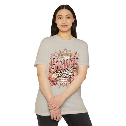 Bride to Be T-Shirt — Floral Crown Bachelorette Tee