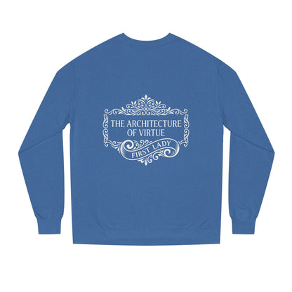Sweatshirt — "The Architecture of Virtue" First Lady Graphic Crewneck