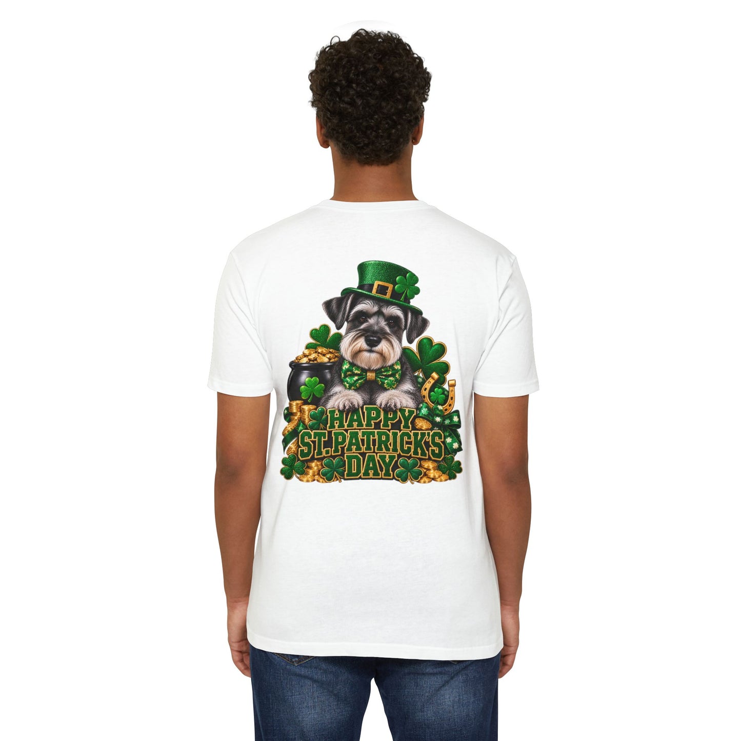 St. Patrick's Day Schnauzer T-Shirt