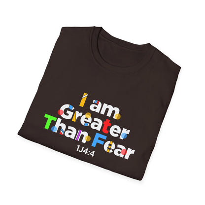I Am Greater Than Fear 1j4:4 T-Shirt