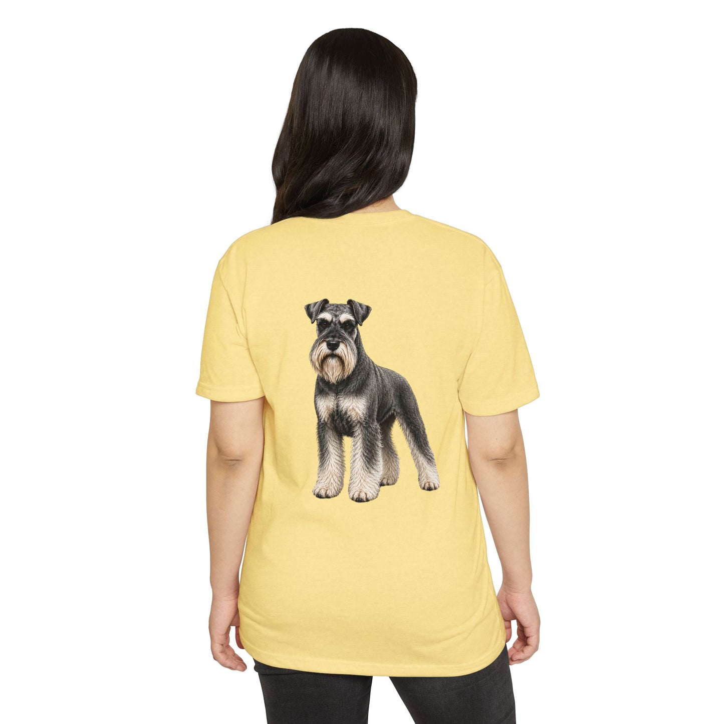 Schnauzer Dog T-Shirt — Realistic Schnauzer Graphic Tee for Dog Lovers
