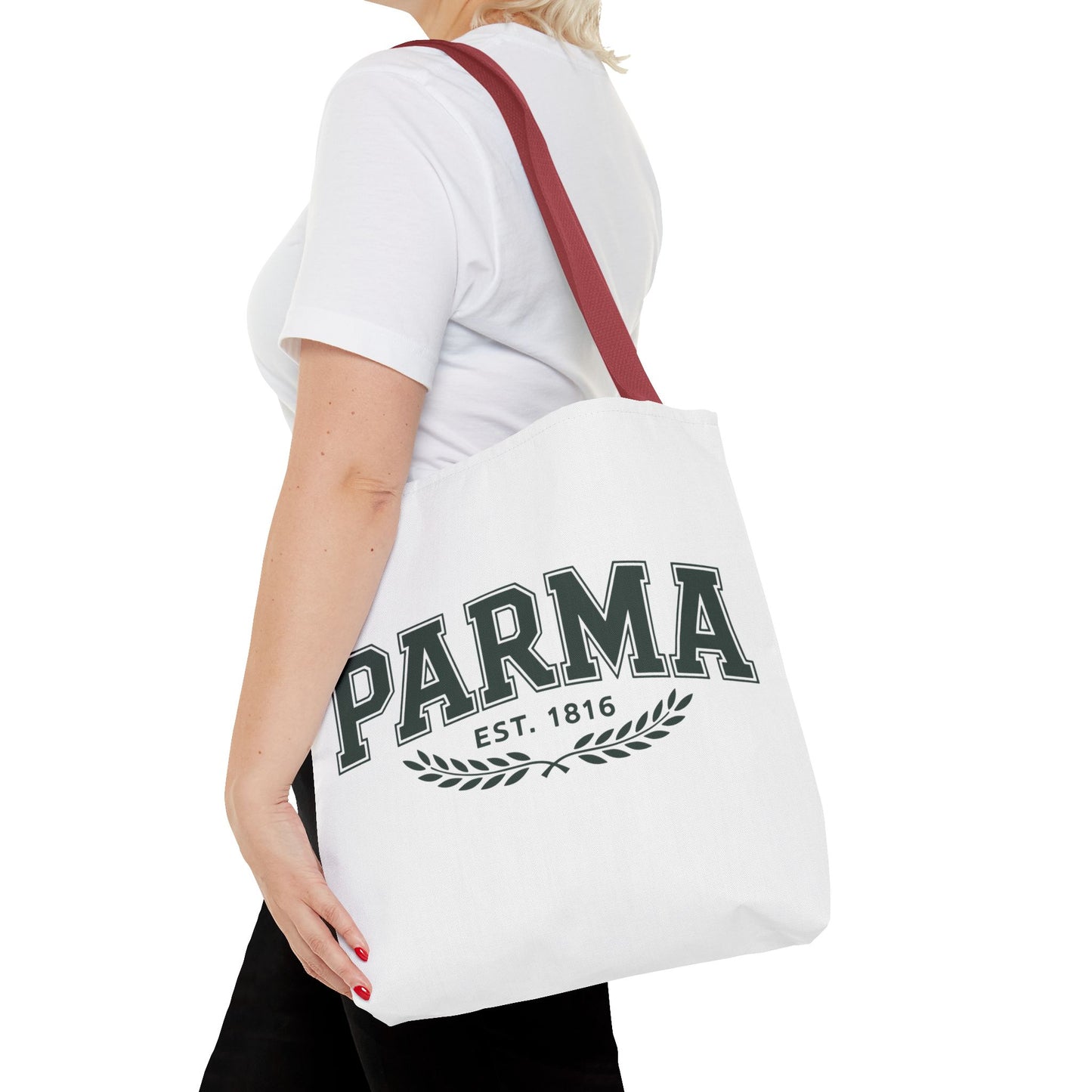 Parma Est. 1816 Tote Bag — Vintage Collegiate Canvas Tote