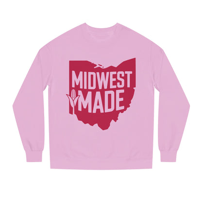 Midwest Made Sweatshirt — Ohio State Outline Corn Graphic Crewneck