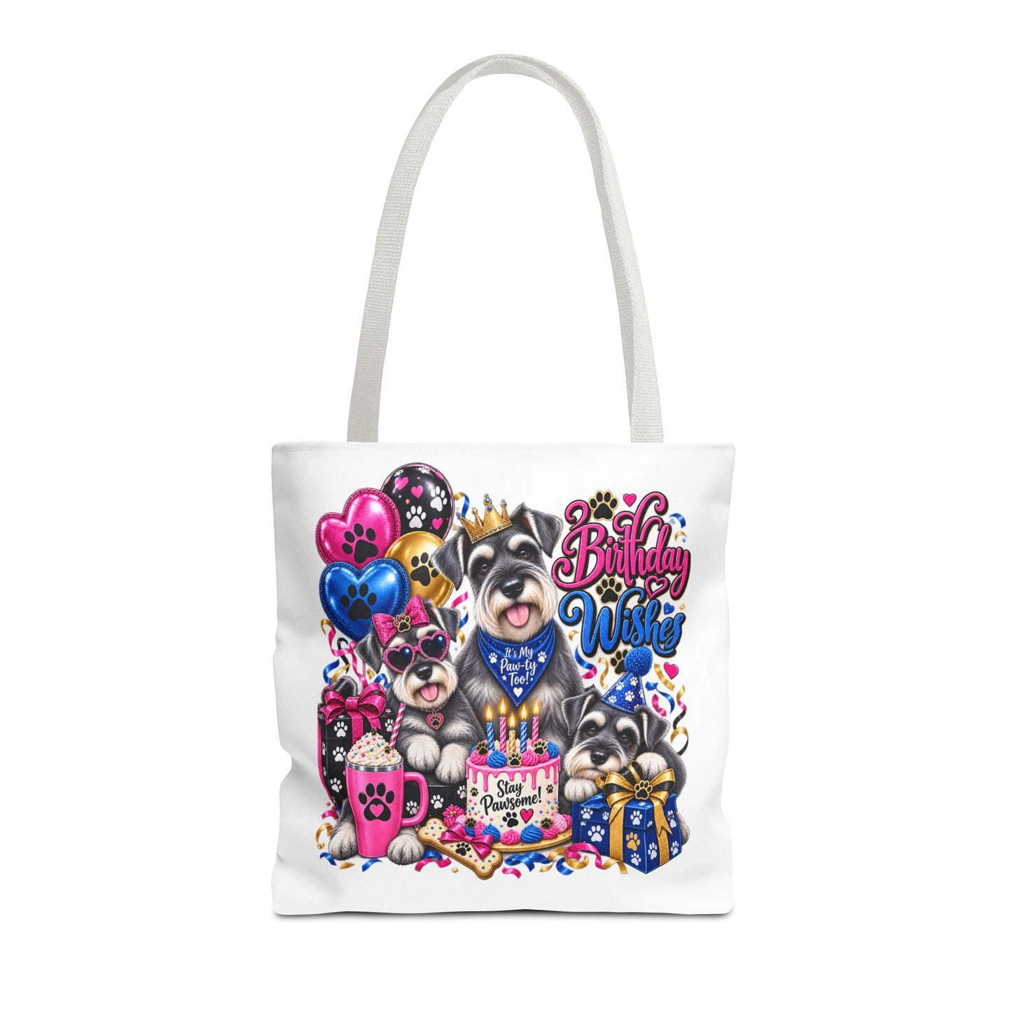 Birthday Wishes Dog Tote