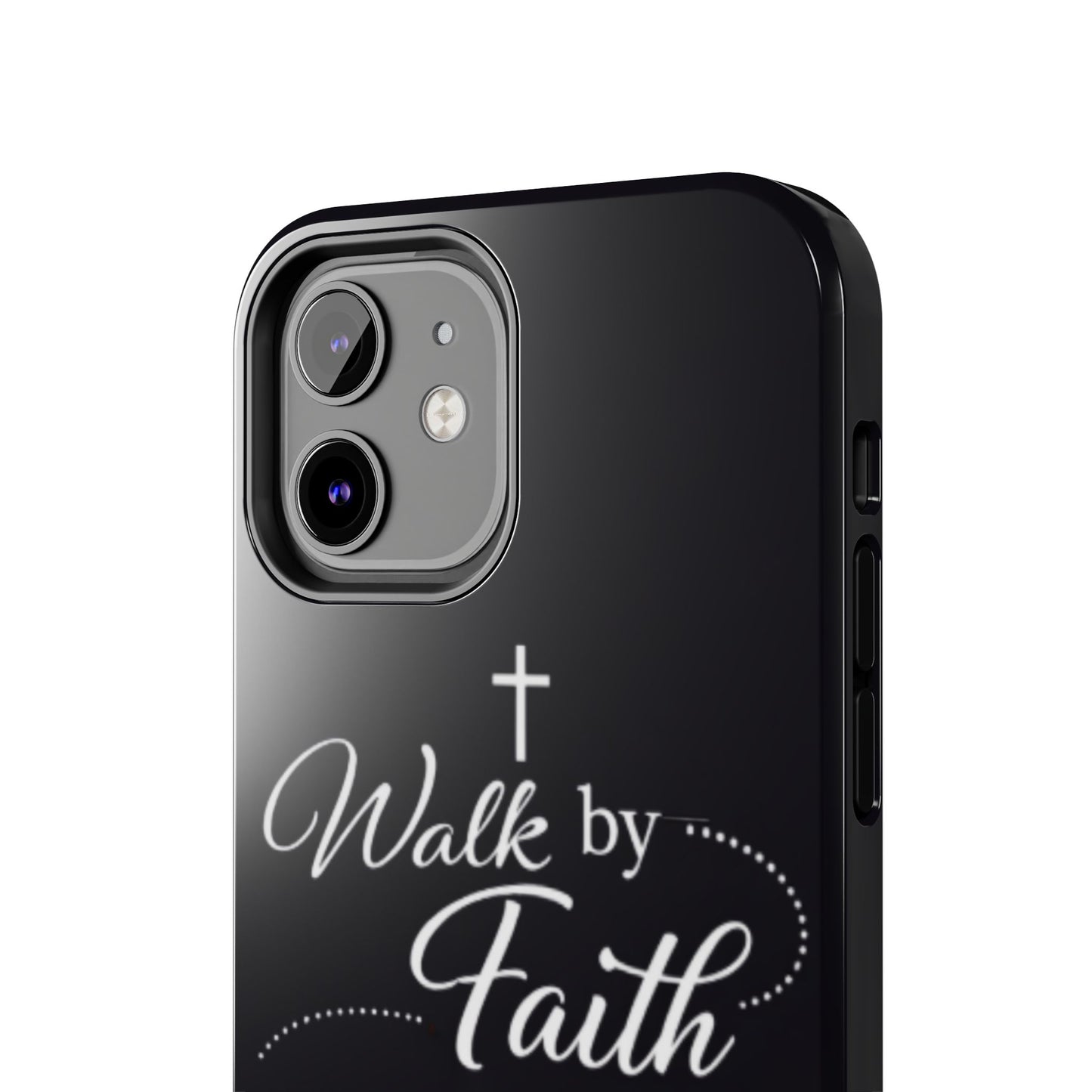 Walk by Faith Tough Phone Case – Christian Inspirational Scripture Design