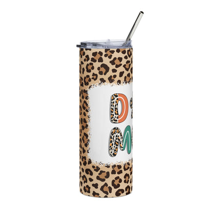 Mama Paw Leopard Print 20oz Stainless Tumbler