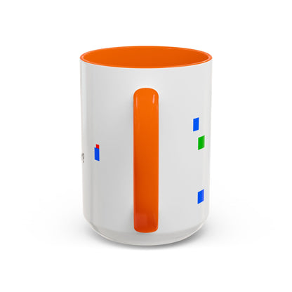 Autism Awareness Coffee Mug - "I Have Autism, What's Your Superpower?" Accent Mug