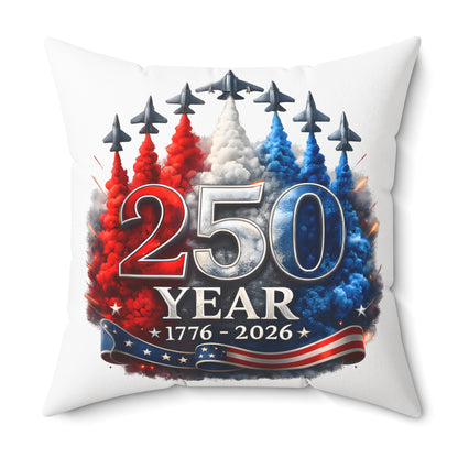 Spun Polyester Square Pillow
