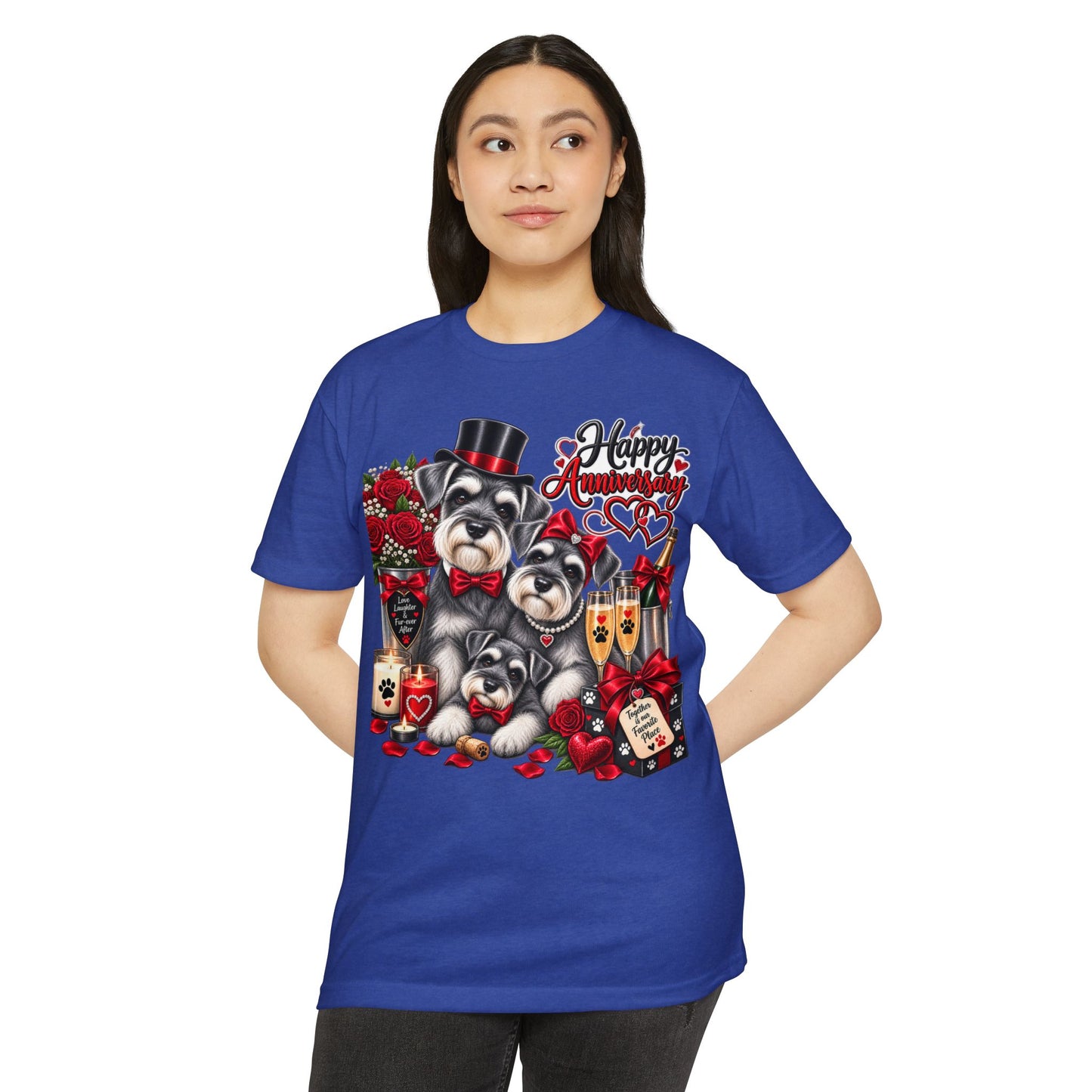 Happy Anniversary Schnauzer T-Shirt