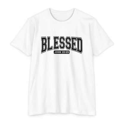 Blessed John 20:29 T-Shirt — Christian Faith Graphic Tee