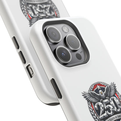 iPhone Magnetic Impact Case — 250th Anniversary Eagle Badge Design