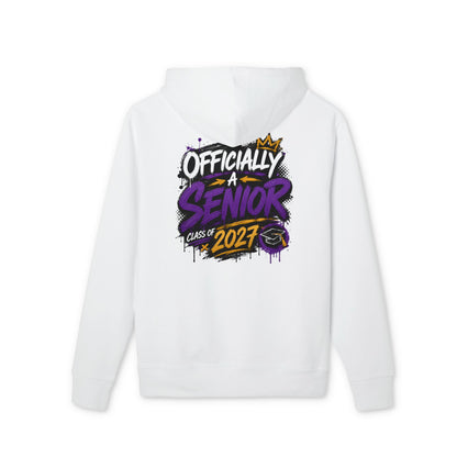 Senior Class Hoodie - "Officially a Senior" Class of 2027 Graphic Hoodie