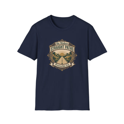 He Makes Straight Paths — Proverbs 3:6 T‑Shirt