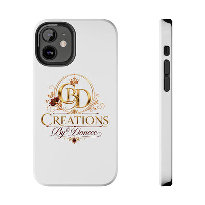 BD Creations By Donece Elegant Logo Tough Phone Case — Protective iPhone Cover