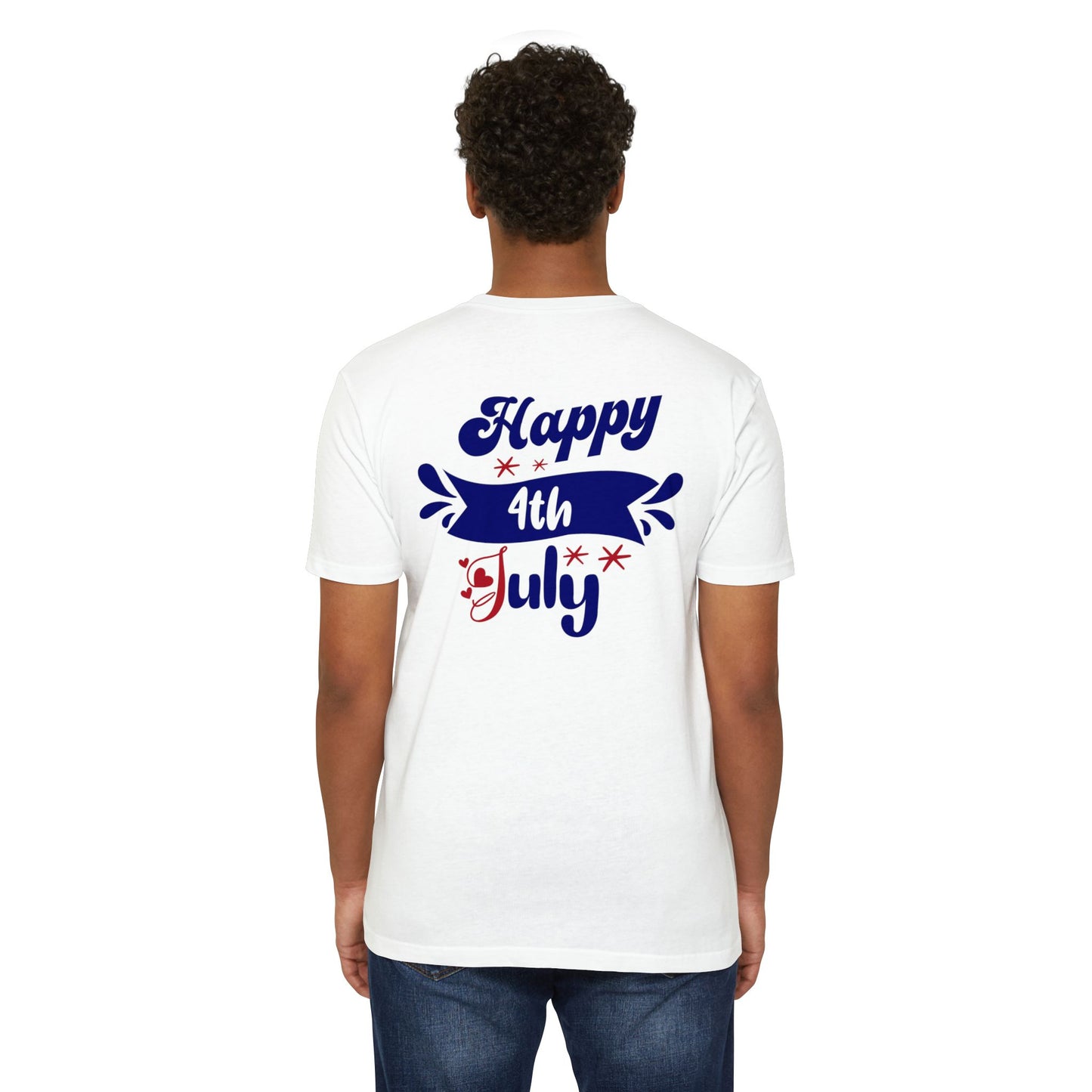 Happy 4th of July T-Shirt — Patriotic Independence Day Tee