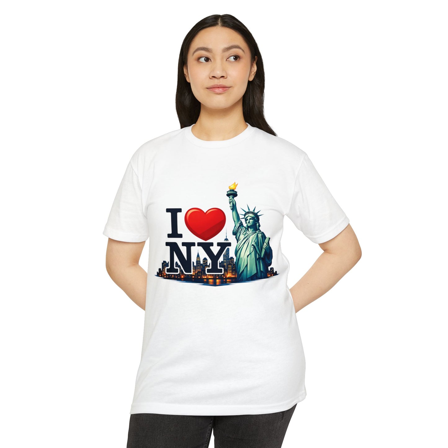 I  NY Statue of Liberty T-Shirt — New York City Souvenir Tee
