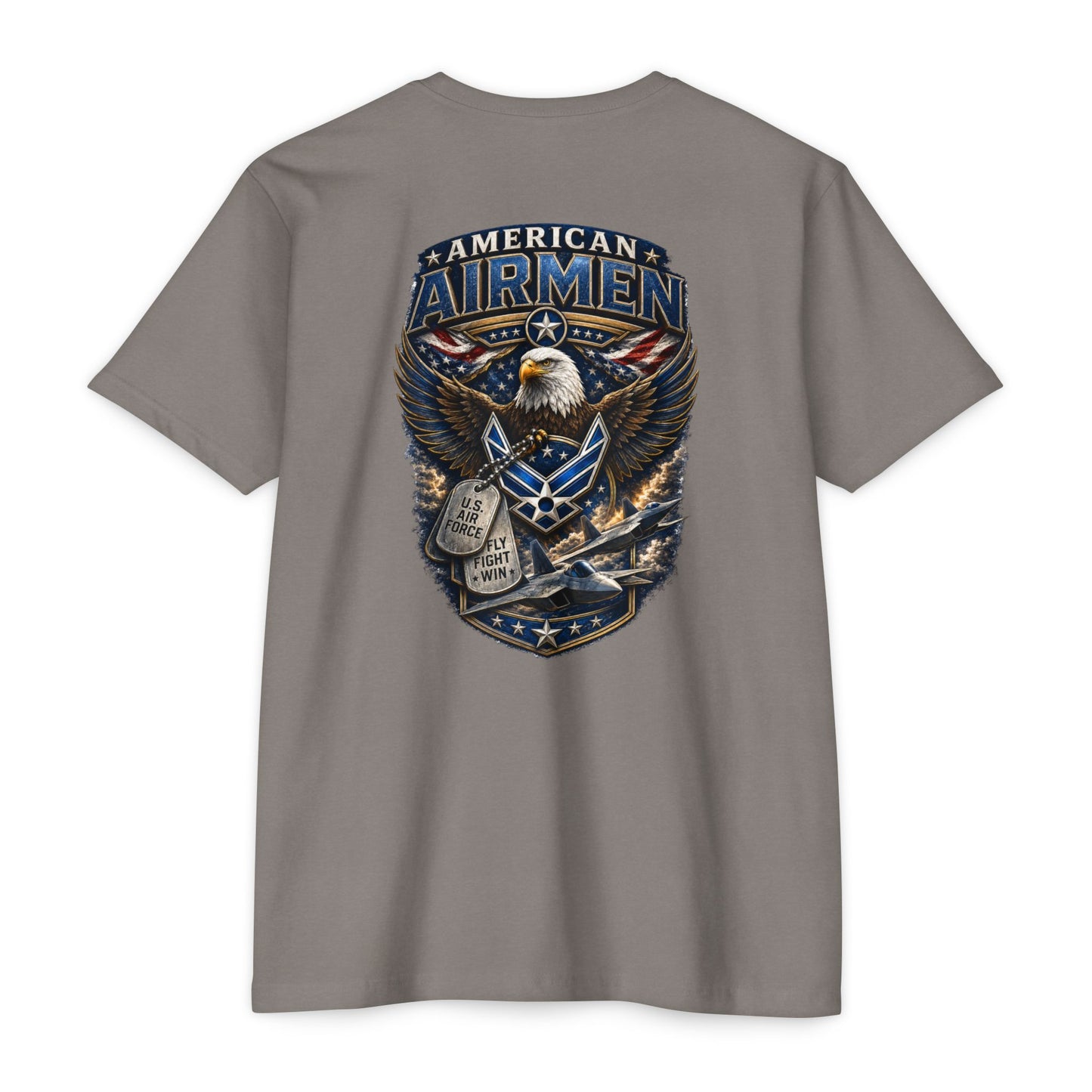 American Airmen Eagle T-Shirt — Patriotic USA Air Force Graphic Tee