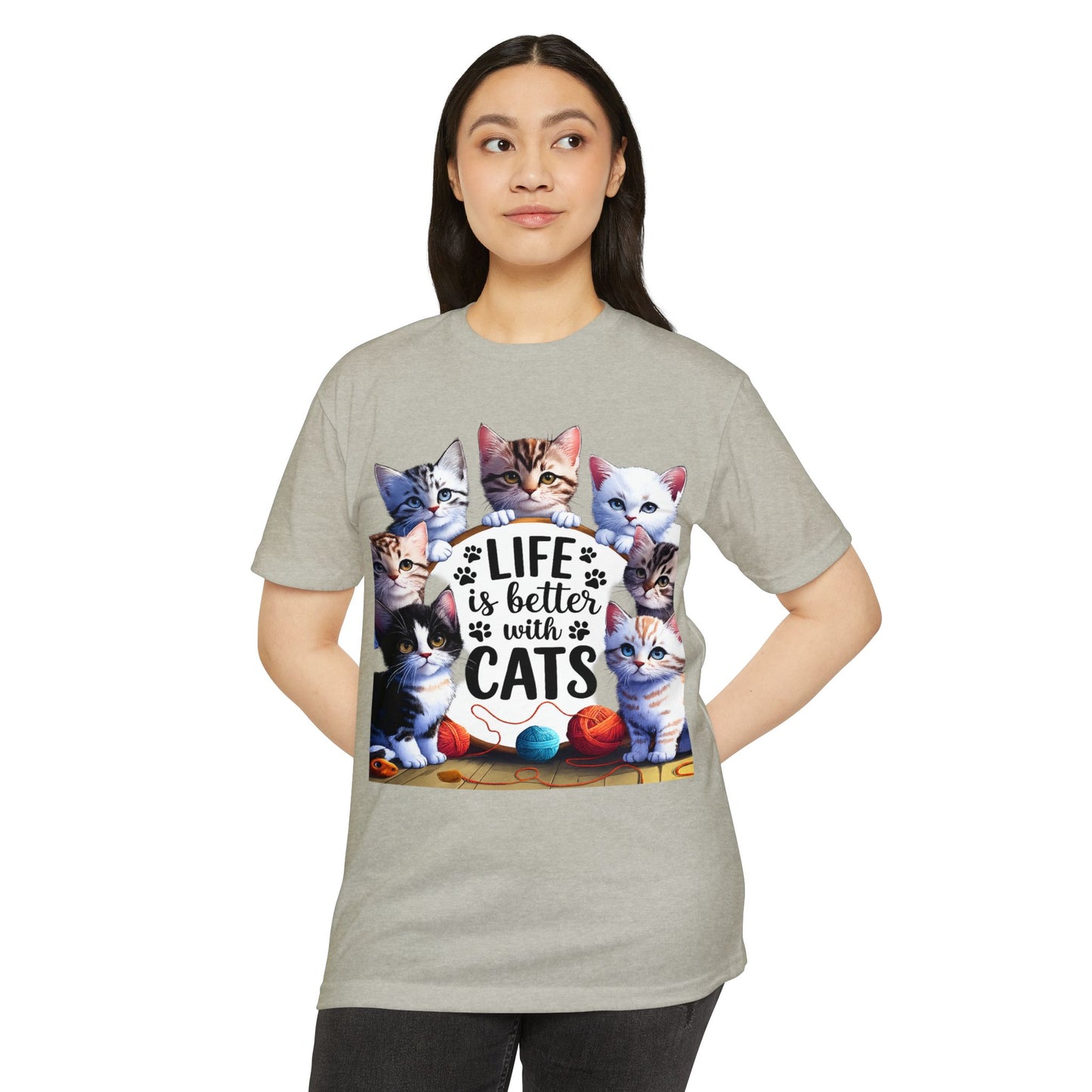 Life Is Better With Cats T-Shirt