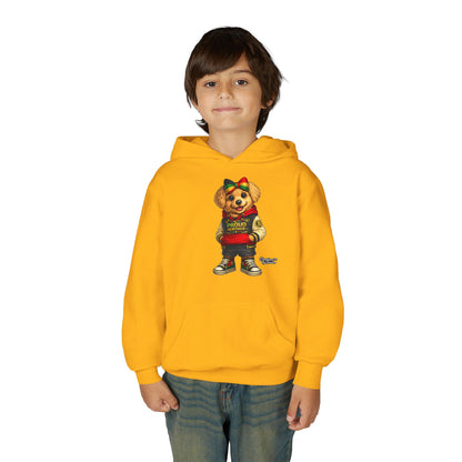 Youth Hoodie — 'Proud Heritage' Teddy Bear Streetwear Kids Pullover
