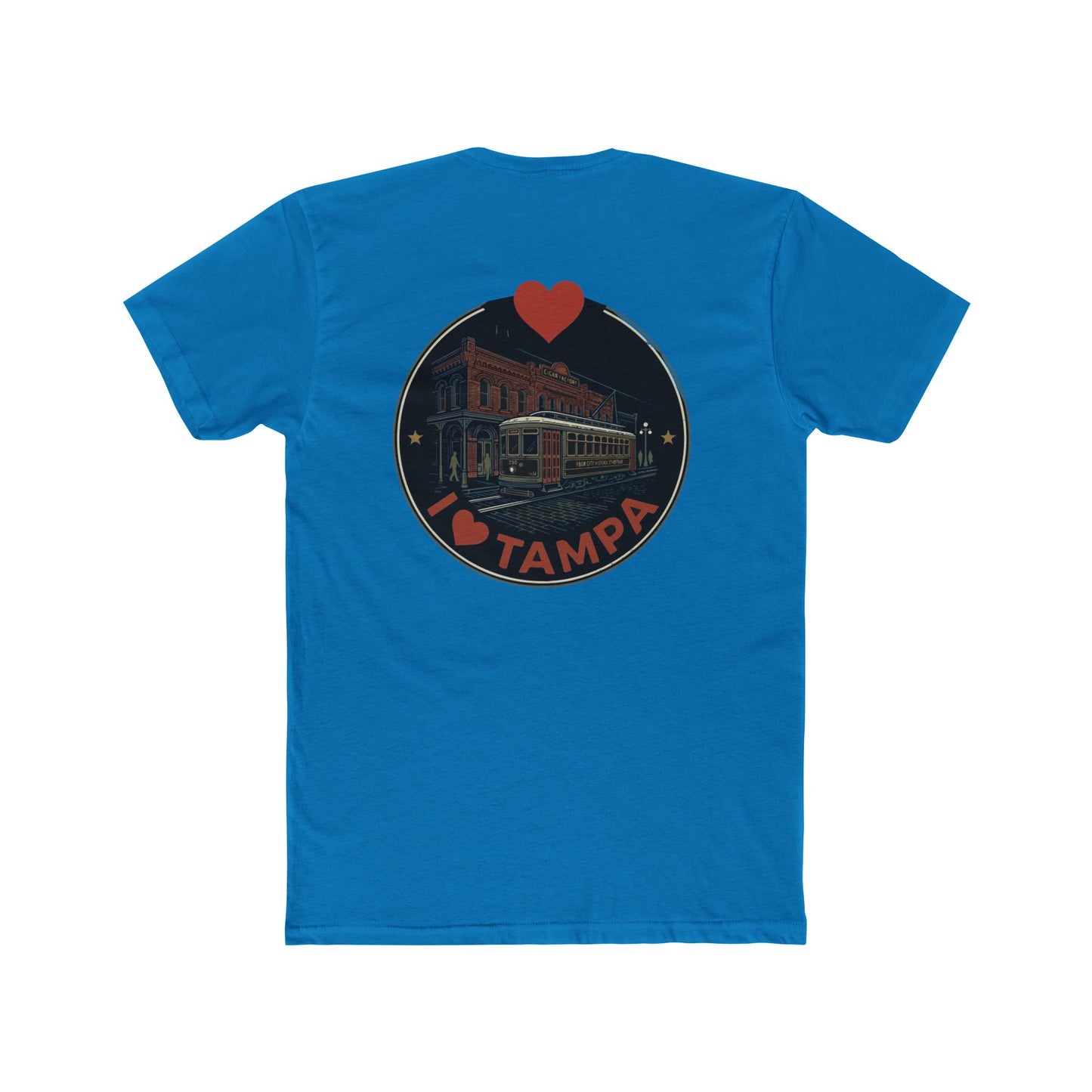 I Heart Tampa Streetcar T-Shirt — Retro Tampa Vintage City Tee
