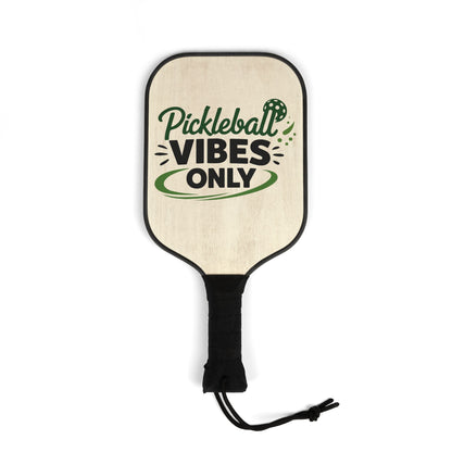 Pickleball Paddle Set — "Pickleball Vibes Only" Design (2 Pack with Balls)