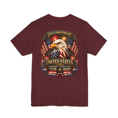 1776–2026 United States 250th Anniversary Eagle T-Shirt
