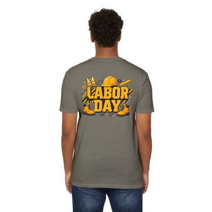 Labor Day T-Shirt — Construction Tools Graphic Tee