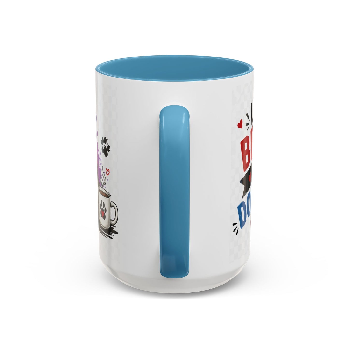 Dog and Cat Coffee Mug — 'This Is My Healer I'm A Cat' Cute Pet Lover Accent Mug (11/15oz)