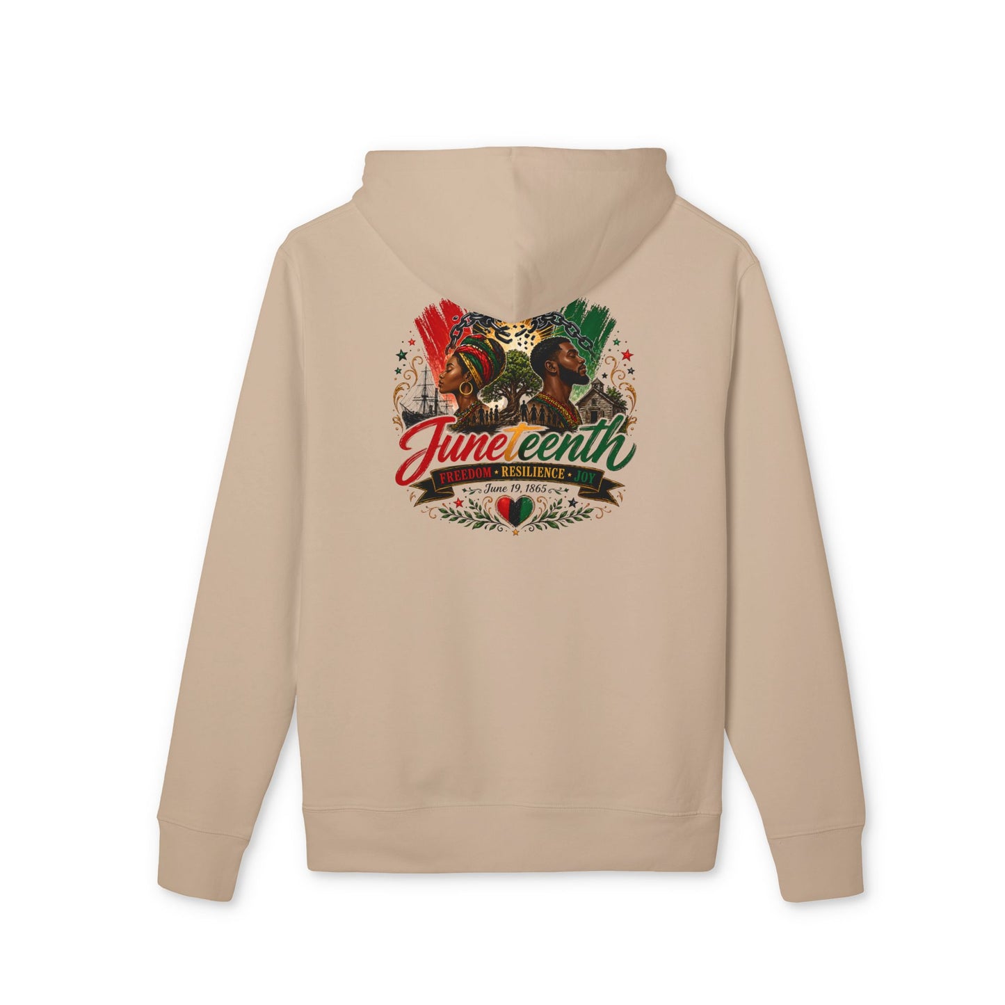 Juneteenth Celebration Hoodie — Black History Freedom Tribute